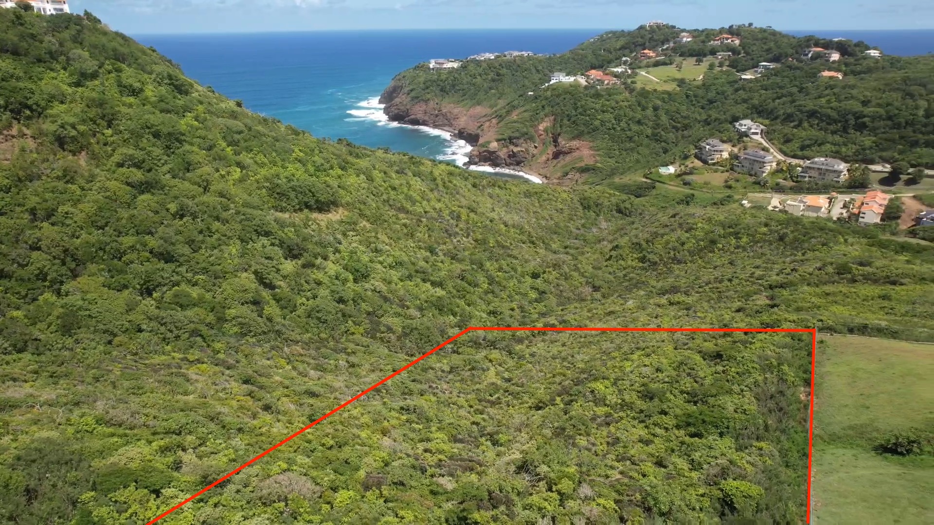 Ocean View Land for Sale in Gros Islet