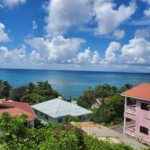 Sea View from Villa for Sale in Laborie