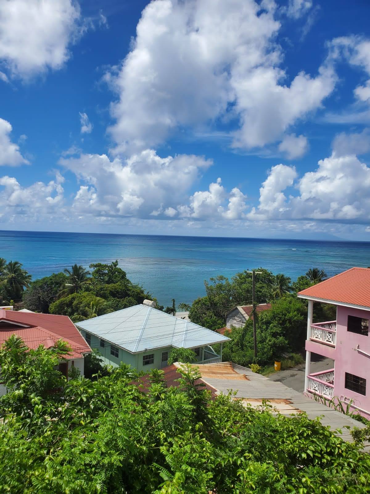 Sea View from Villa for Sale in Laborie