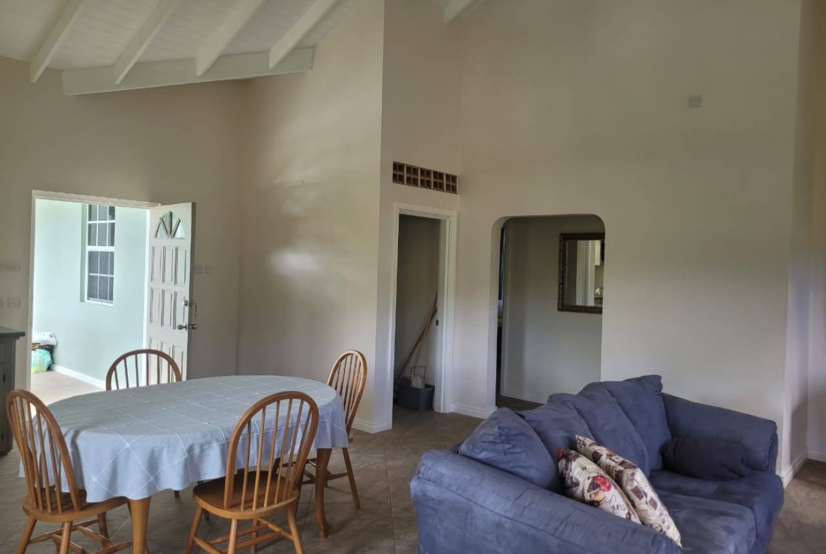 Example Dining Room of Apartment Building for Sale in Bonneterre Gros Islet