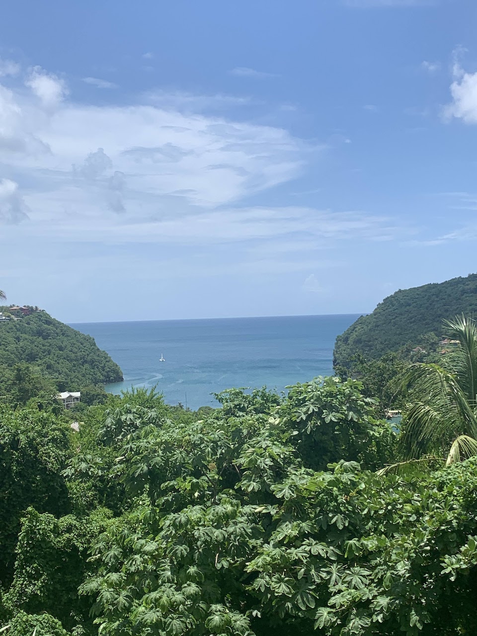 Sea View Land for Sale to build a home on in Marigot Bay
