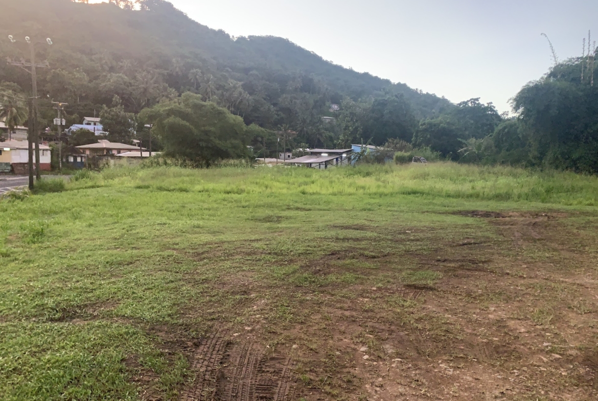Almost An Acre of Commercial Land For Sale in Bexon, Saint Lucia