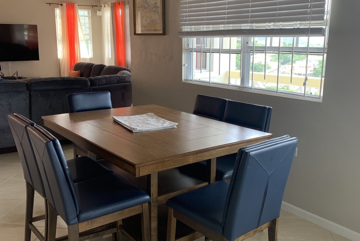 Dining Room of Home for Sale in Esperance Estate, Beausejour Gros Islet