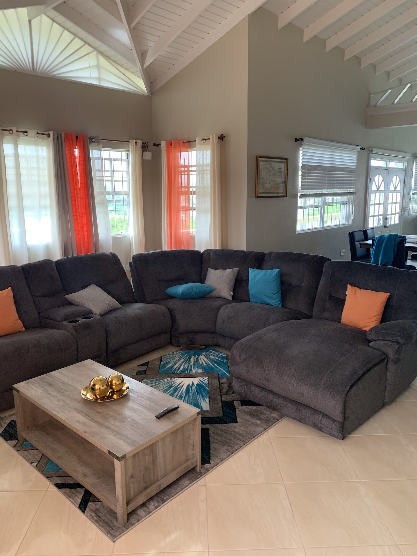 Living Room of Home for Sale in Esperance Estate, Beausejour Gros Islet Living Room of Home for Sale in Esperance Estate, Beausejour Gros Islet