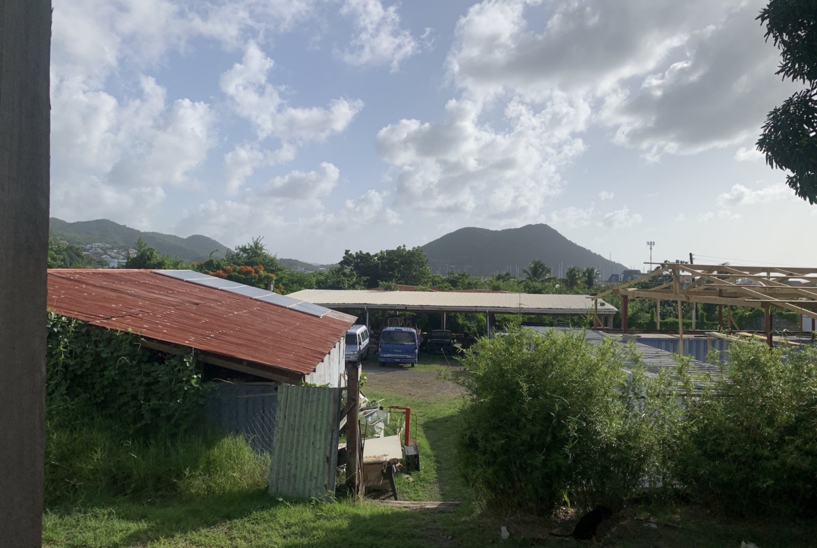 Workyard of Land of Home and Mixed-Use Land for Sale in Gros Islet