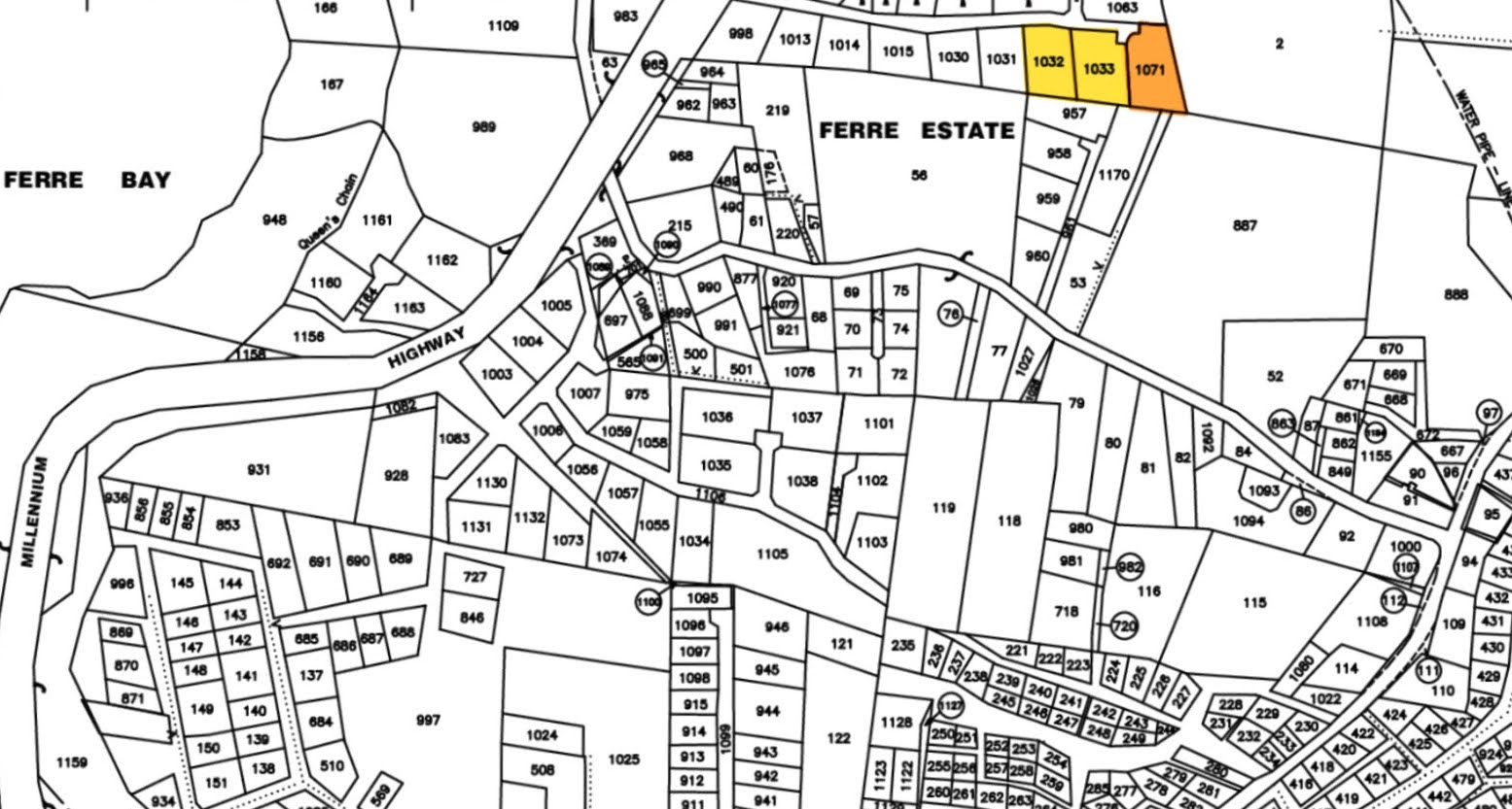 Lots for sale in Ciceron - Castries