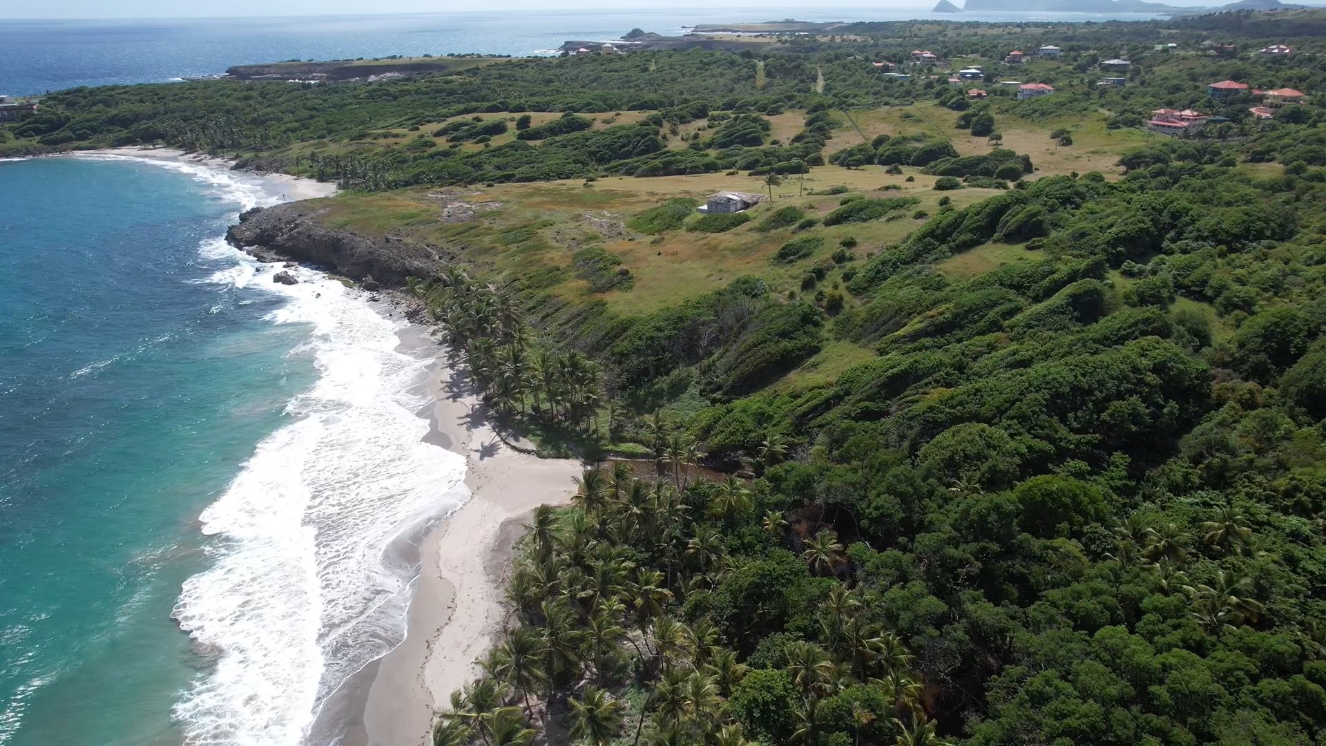 28 Acre Beachfront Lot For Sale in Micoud