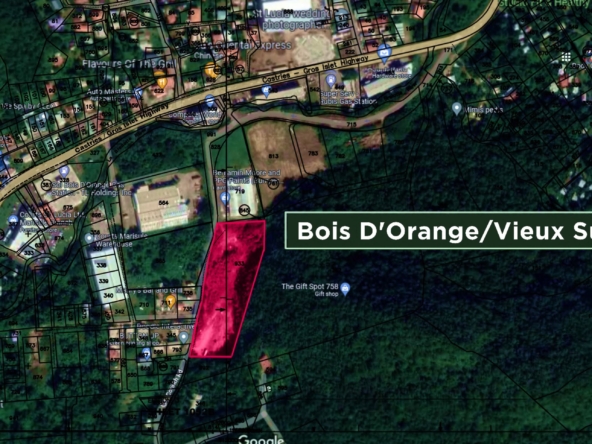 Satellite view of Commercial Property for Sale in Bois D'orange