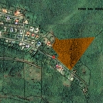 Satellite view and lines of Land for sale in Anse La Raye