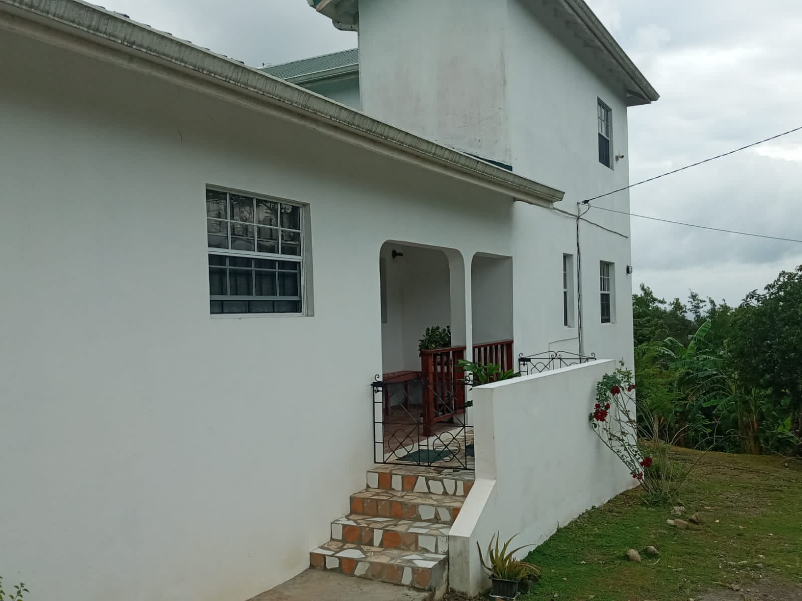Entrance of Home for Sale in Augier, Laborie Saint Lucia Entrance of Home for Sale in Augier, Laborie Saint Lucia