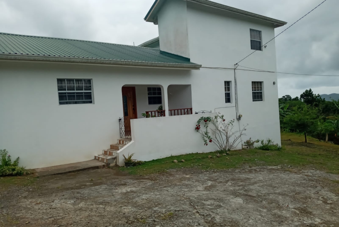 Front of Home for Sale in Augier, Laborie Saint Lucia