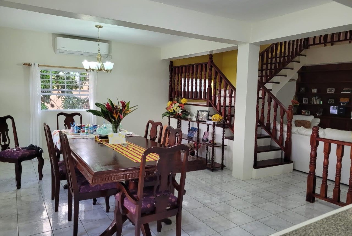 Dining Room of Home for Sale in Grand Riviere