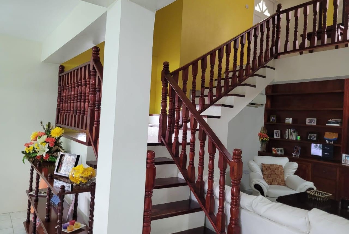 Stairs of Home for Sale in Grand Riviere