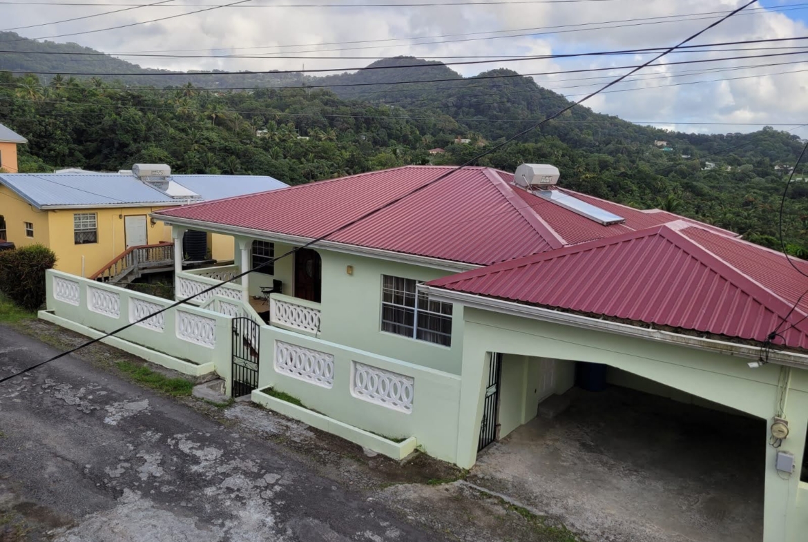 Front of Home for Sale in Grand Riviere