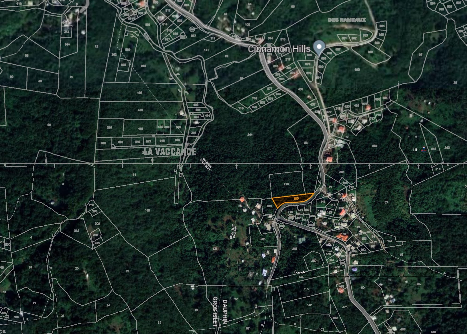 Satellite view of Beautiful Land for Sale in Gated Community located in Monchy