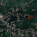Satellite view Ocean View - Land For Sale in Cas-en-Bas Gros-Islet