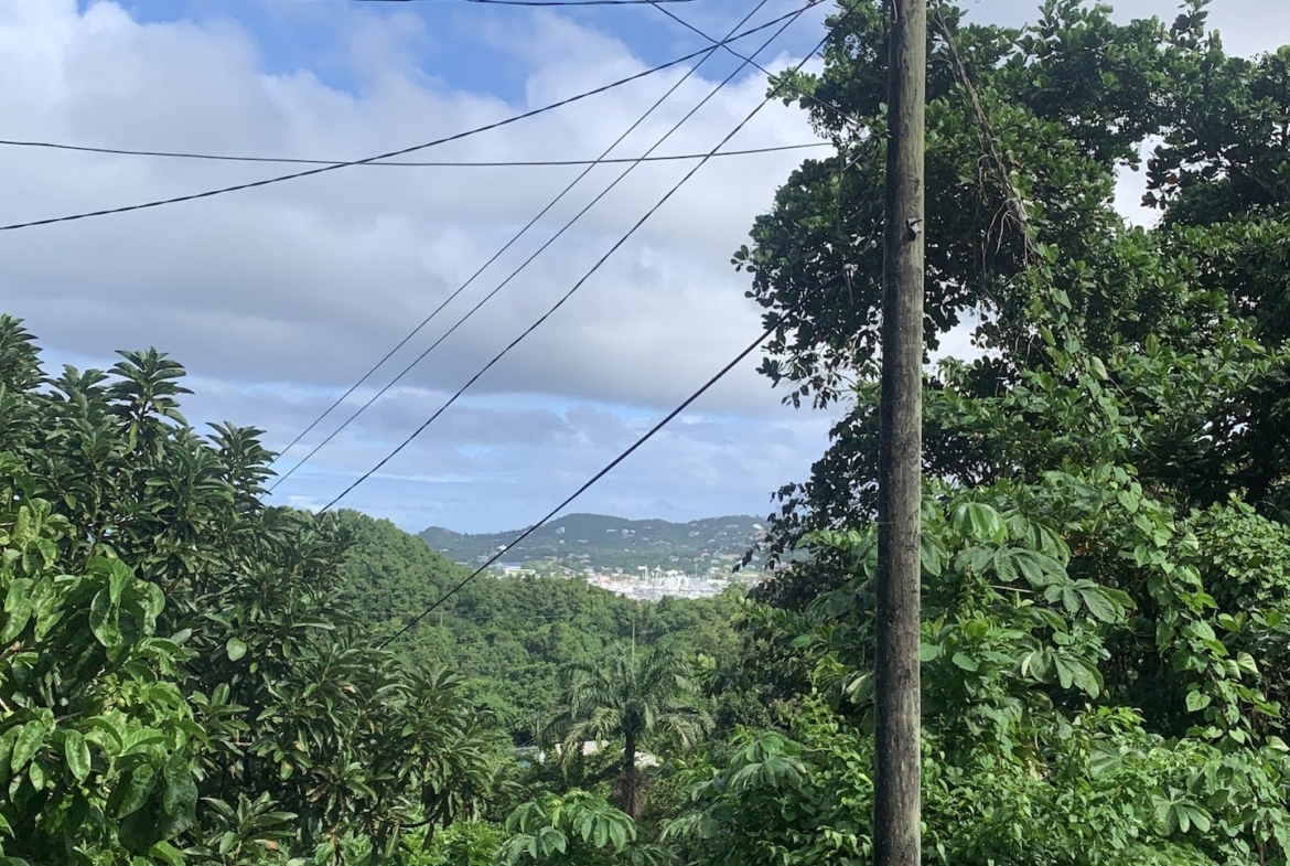 Land for sale with a view in Gros Islet