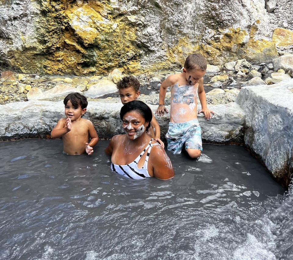 Saint Lucia Sulfur Springs in Soufriere