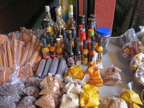 Spices used in Saint Lucia
