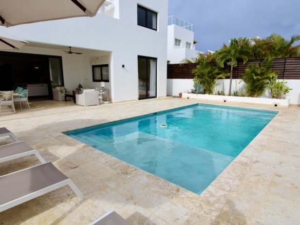 Pool of Sosua Ocean Village Apartment For Sale in Dominican Republic